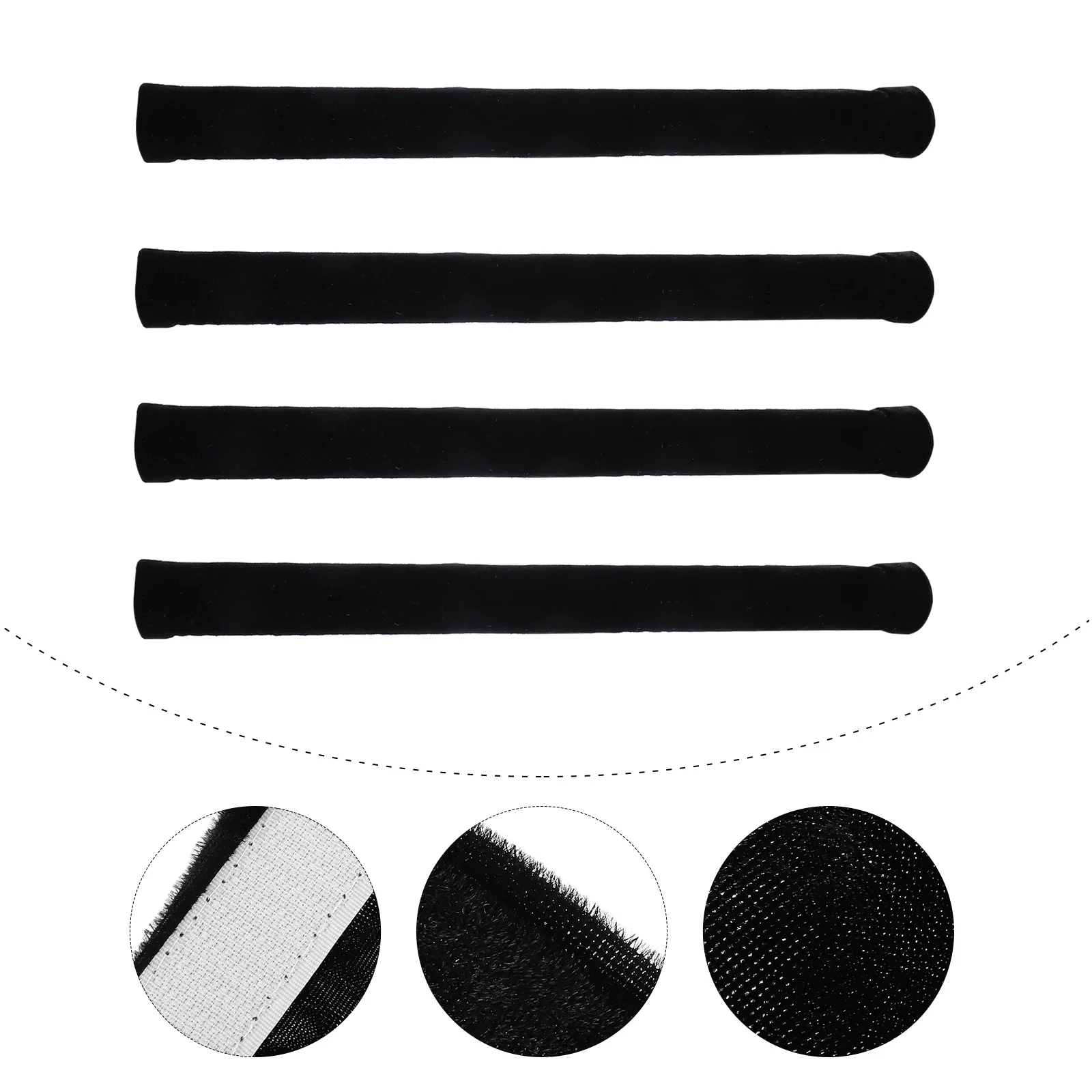 

4pcs Refrigerator Handle Cover Simple Design For Fridge Oven Microwave Dishwasher Cabinet Knob Protectors Kitchen Appliance