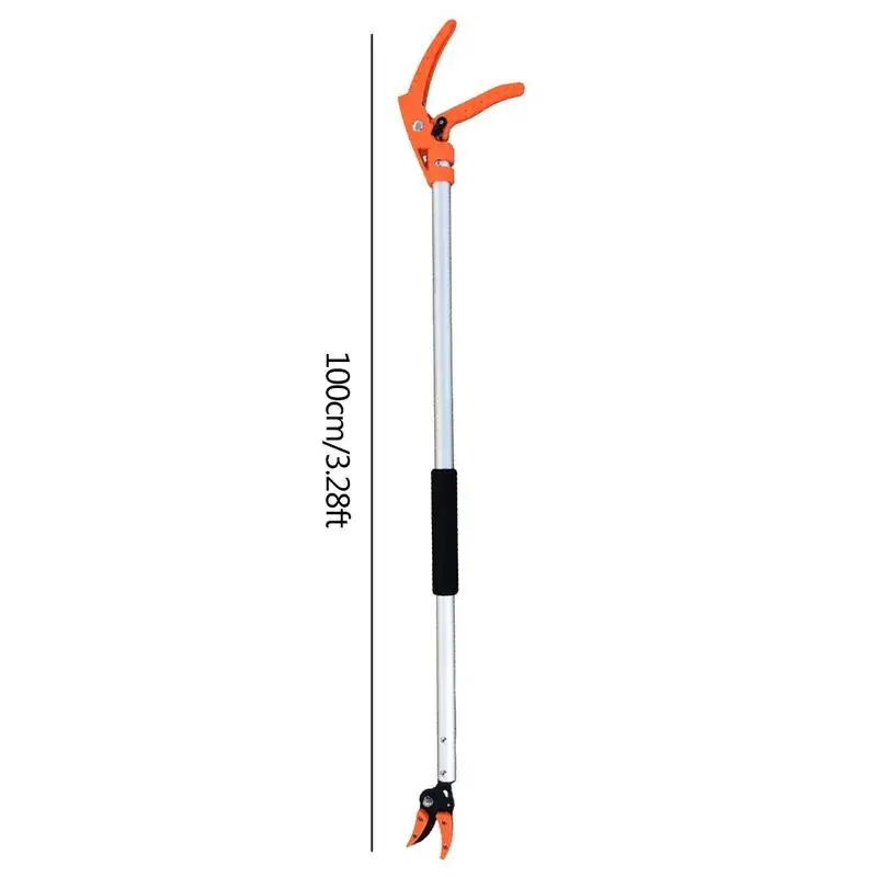 Imagem -06 - Tree Trimmer Pole Short Reach Rotation Cut And Hold Poda Shears para Jardim Fruit Picking Branches