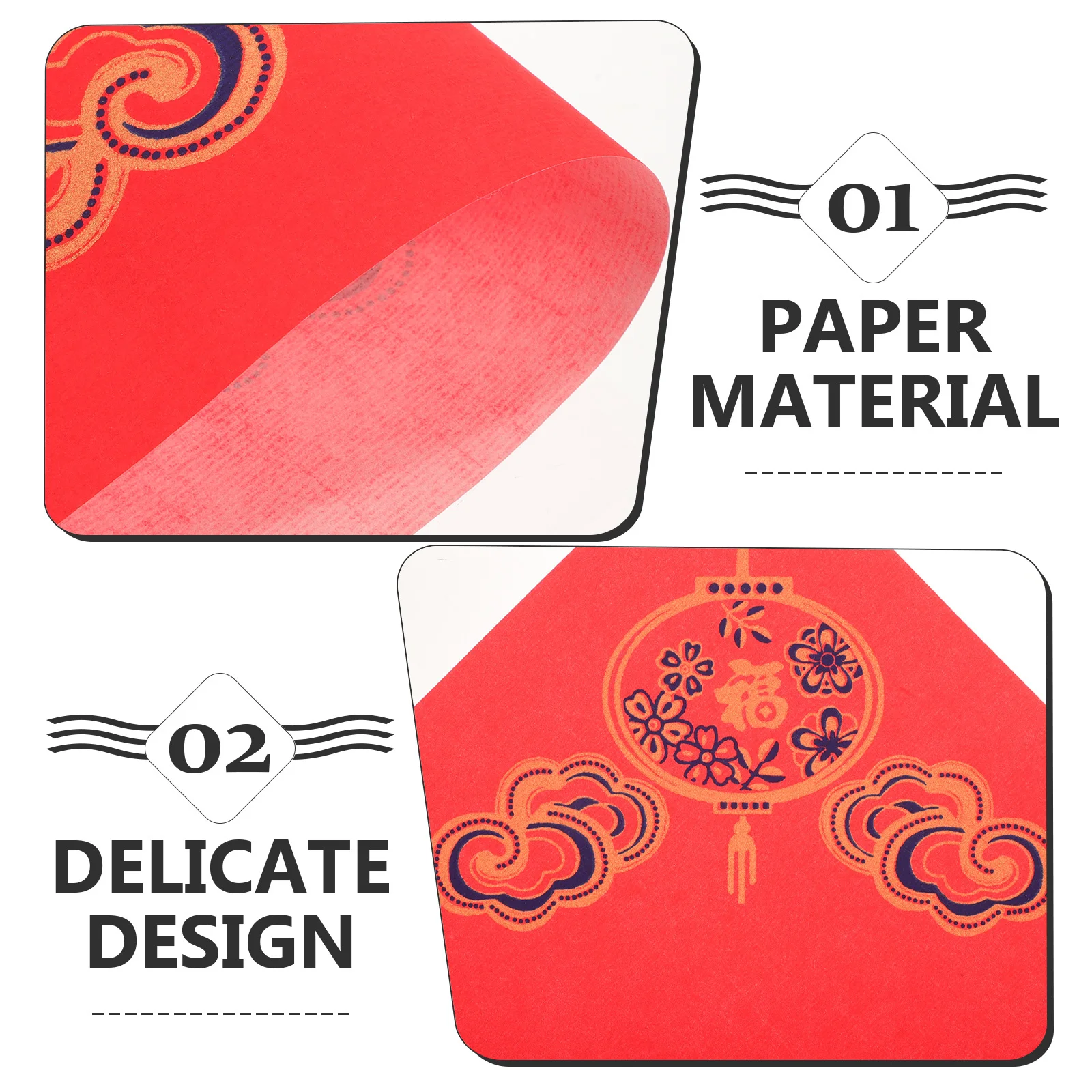 

Blank Fu Character Paper Red Xuan Paper Roll For Diy Chinese Spring Festival Calligraphy Writing Art Supplies Party