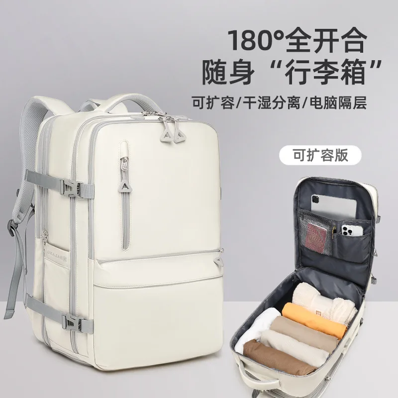 

Japanese Large-capacity Business Travel Shoulders Backpack College Students Laptop Backpack Men Women Oxford Waterproof Backpack