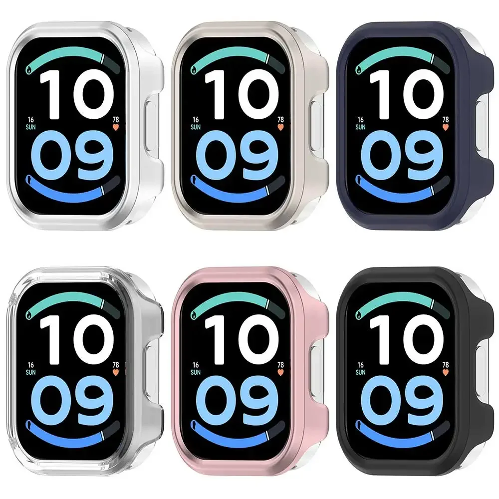 PC Case for Redmi Watch 6 Active Matte Cover Protective Hollow Bumper Shell For Redmi Watch 6 Active Smartwatch Accessory