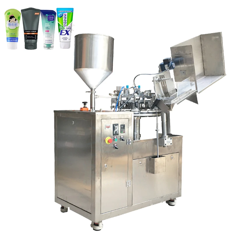 全自動チューブ充填シール機 歯磨き粉充填シール機