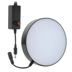 O brilho ajustável conduziu a fonte luminosa inferior do anel elimina a sombra reflexiva para o microscópio estereofônico trinocular binocular