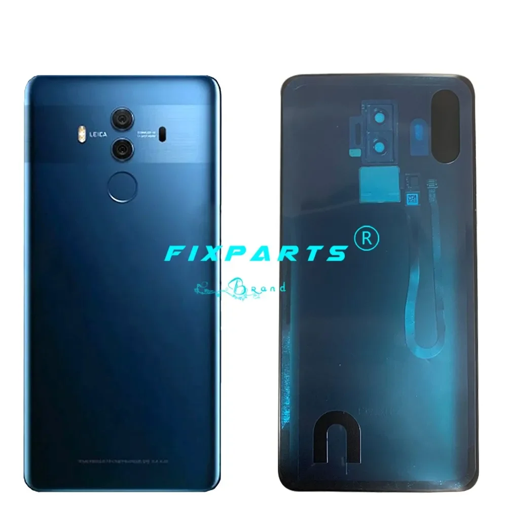 For Huawei Mate 10 Pro Battery Cover Door Rear Glass Housing Case Replacement BLA-L29 L09 AL00 A09 Back Cover With Fingerprint