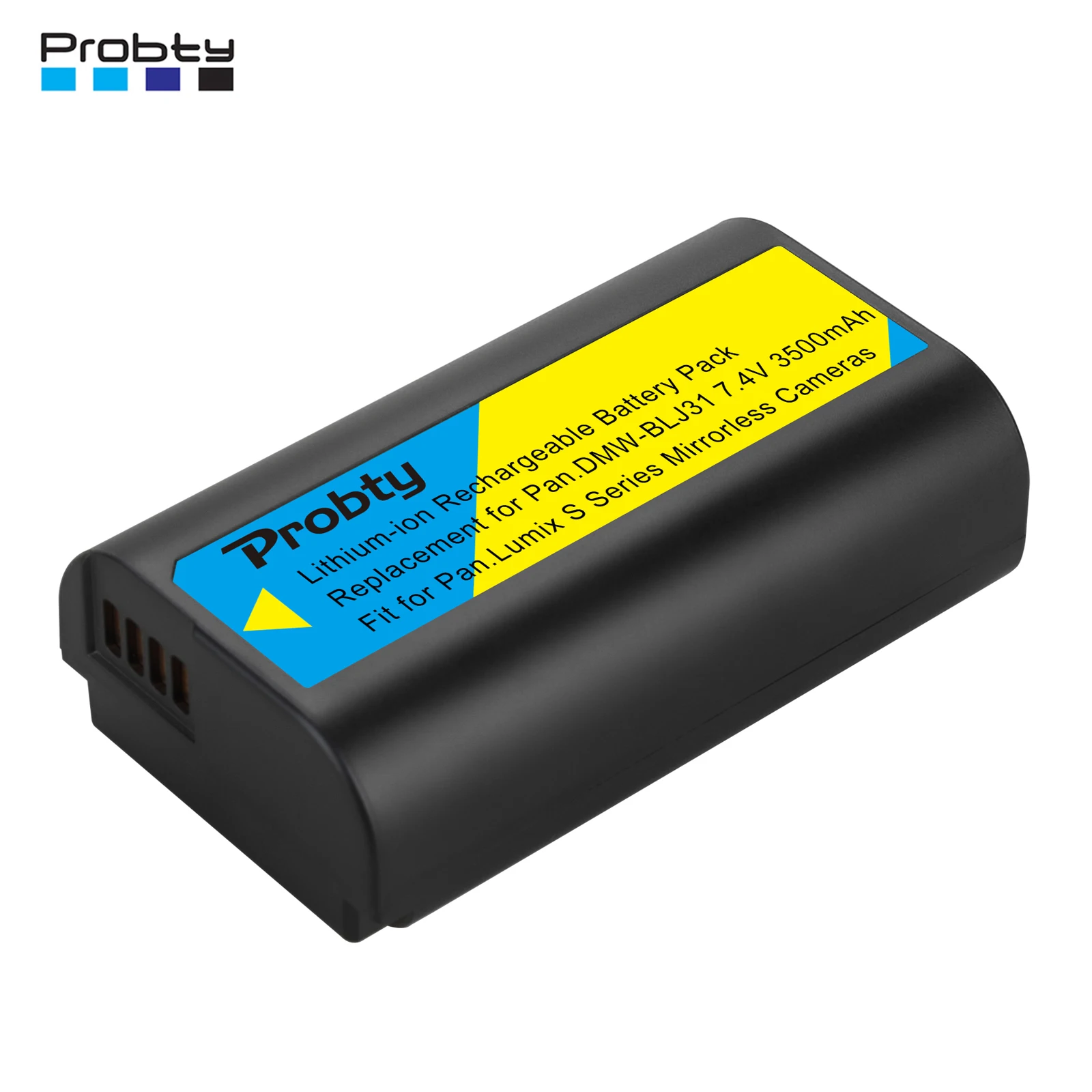 파나소닉 LUMIX S1, S1R, S1H 미러리스 카메라용, LG 리튬 이온 셀 내장, DMW-BLJ31 DMW BLJ31 배터리, 3500mAh, 1 개