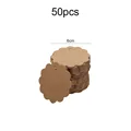 50PCS BROWN