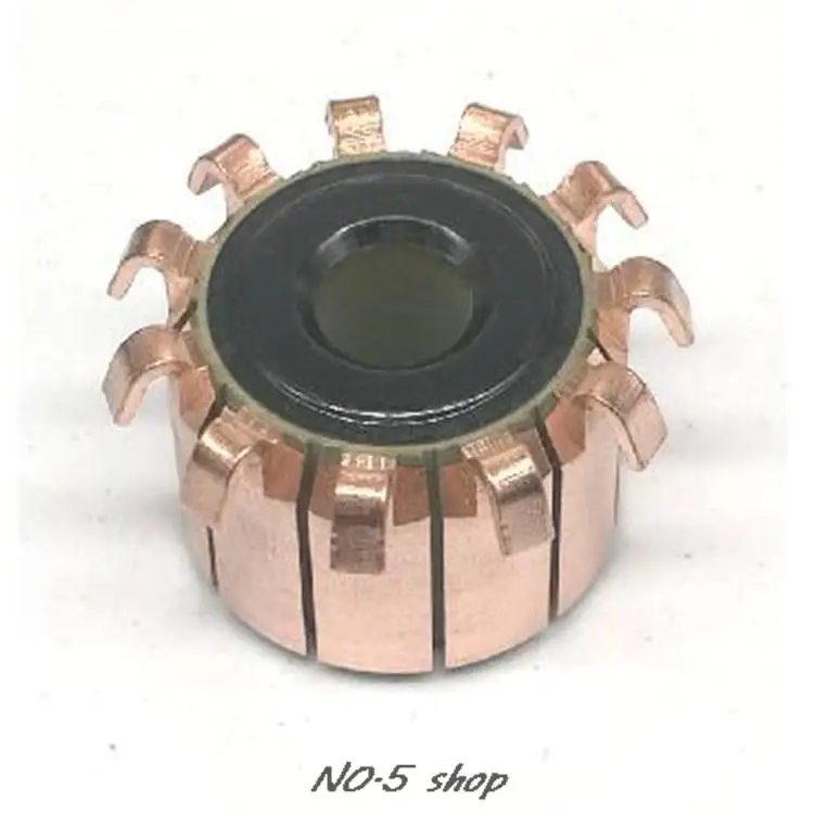 5pcss 6.35x19x13.5mm Copper Bars Electric Motor Commutator