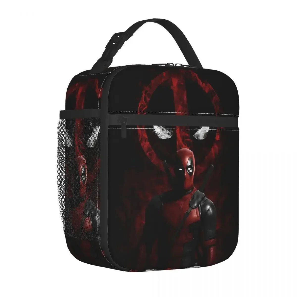 Deadpools Max Effort Insulated Lunch Bag High Capacity Meal Container Cooler Bag Lunch Box Tote College Outdoor Food Handbags