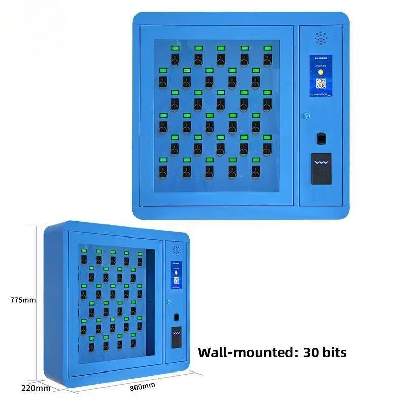 RFID Smart Key Cabinet Fingerprint Card Passcode Cold Rolled Steel 1-Year Warranty Key Box Real Estate Agency Vehicle Management