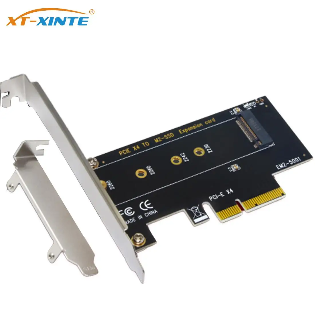 M.2 PCI-E 3.0 X4ความเร็วสูงการ์ด1/2/4 Bay SATA อะแดปเตอร์การ์ดสำหรับ M2 NVME M key B-Key 2230-22110 SSD แปลง
