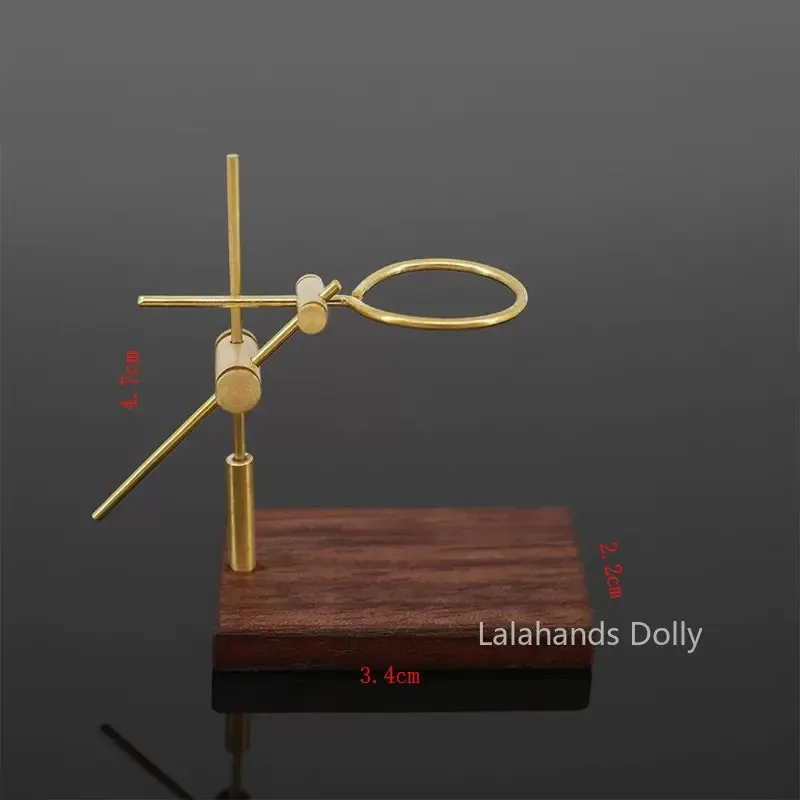 Casa de boneca em miniatura, mini modelo de suporte de café feito à mão para 1/6 bjd/ob11 barbeis, acessórios decorativos de móveis