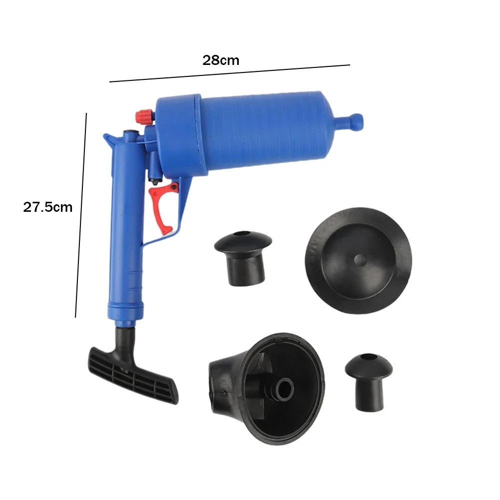 Air Power Drain Blaster Toilet Plunger Gun Drain log remover Bathroom Suction Cups Sink Pipe Plunger Opener Cleaning Tools