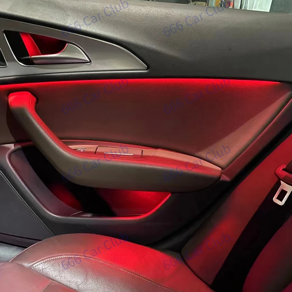 Kit Completo Illuminazione Interna LED Per Audi A6 C7/4G Berlina - 17 Pezzi - 6000K Bianco Freddo - MaXtron