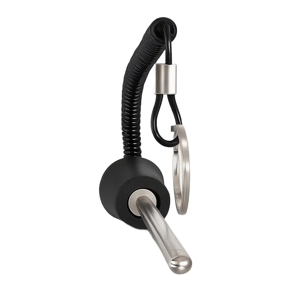 Secure Magnetic Lock Pin 8mm For Fitness Weight Plates Anti Loss Steel Rod Gym Equipment Accessory Reliable For Force Adsorption