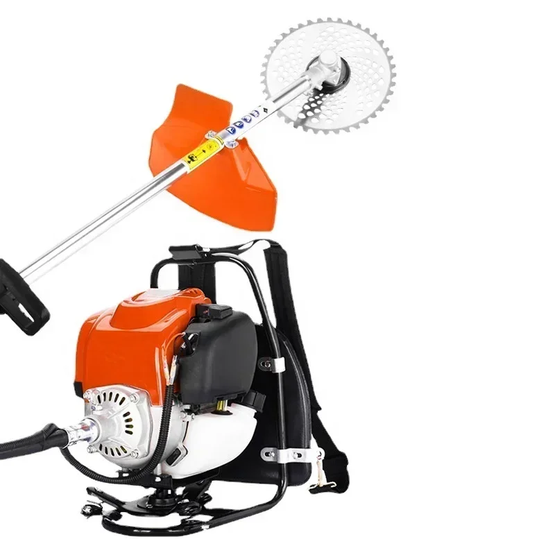 Multifunktionaler Gartenrasenmäher mit Rucksack-Benzin und Benzin zum Rasenmähen