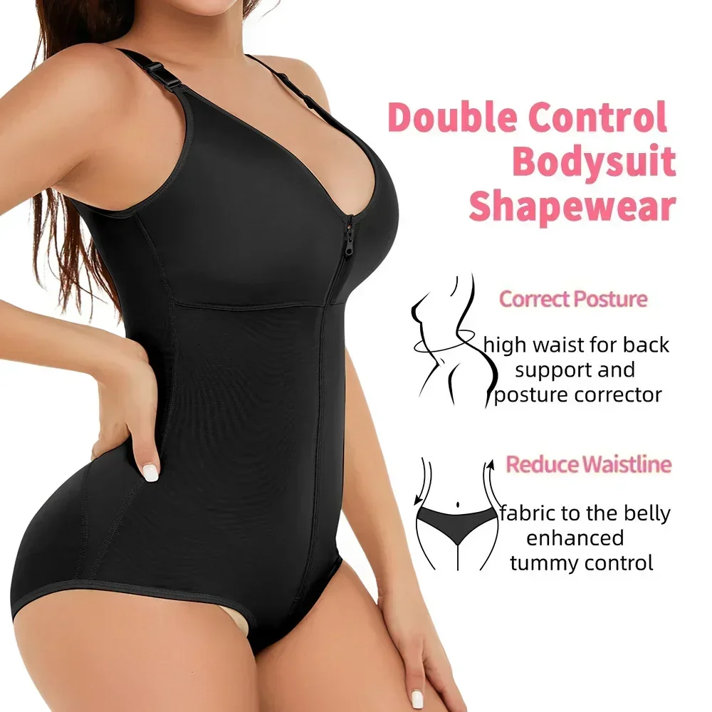 Shapewear Bodysuit Women Tummy Control Firm Waist Trainer Body Shaper Bodysuit Reducing and Shapers