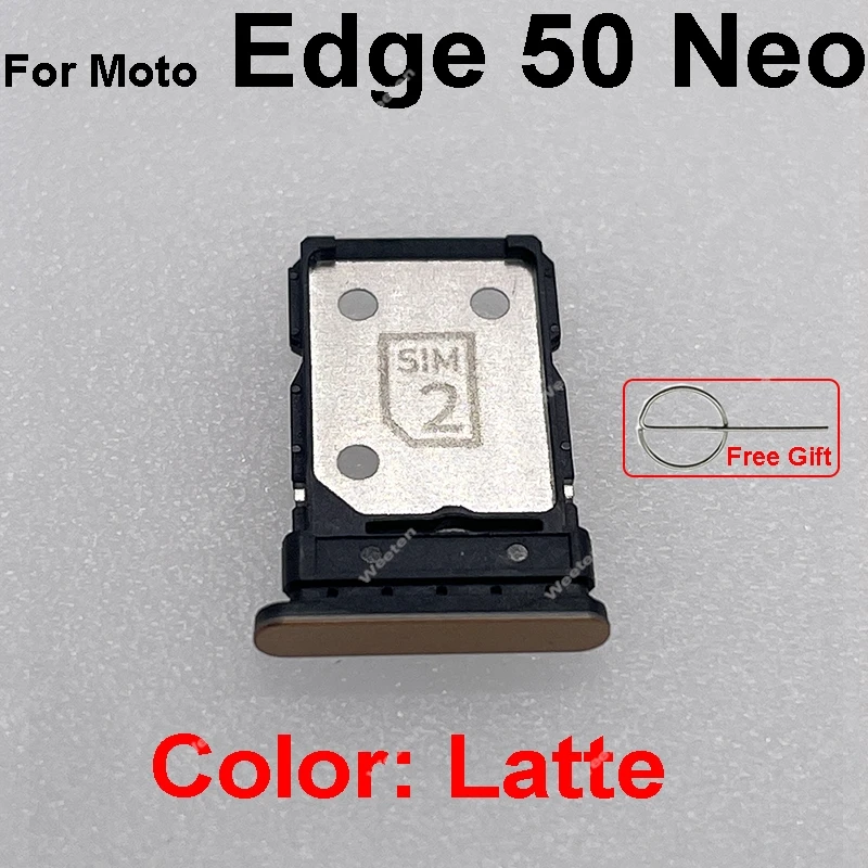 SIM Card Tray Holder For Motorola MOTO Edge 50 Fusion Edge 50 Neo Edge 50 Pro Sim Card Slot Reader Adapter Replacement Parts image 5