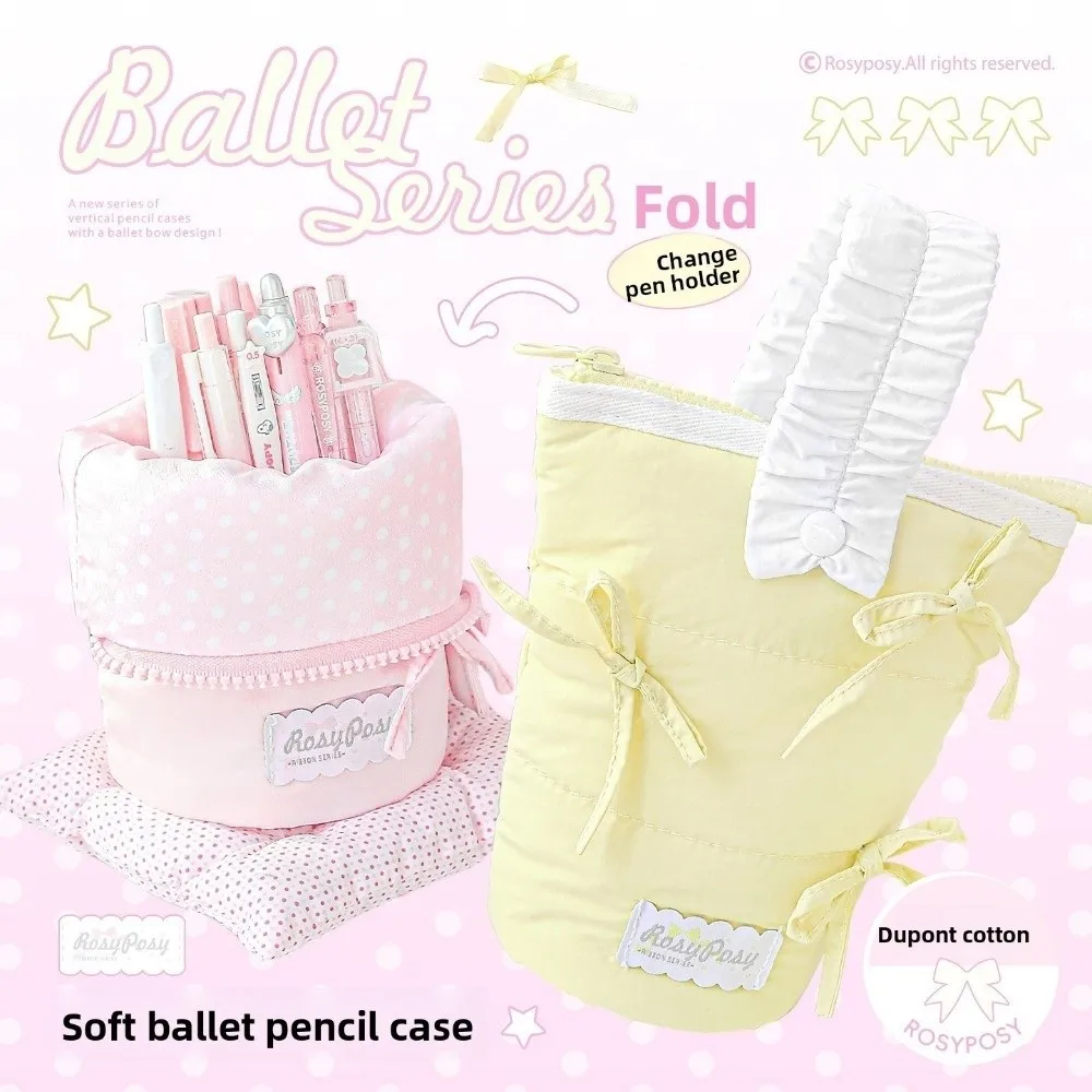 estojo-de-lapis-portatil-estilo-japones-em-algodao-macio-leve-design-de-laco-balletcore-organizador-de-material-escolar