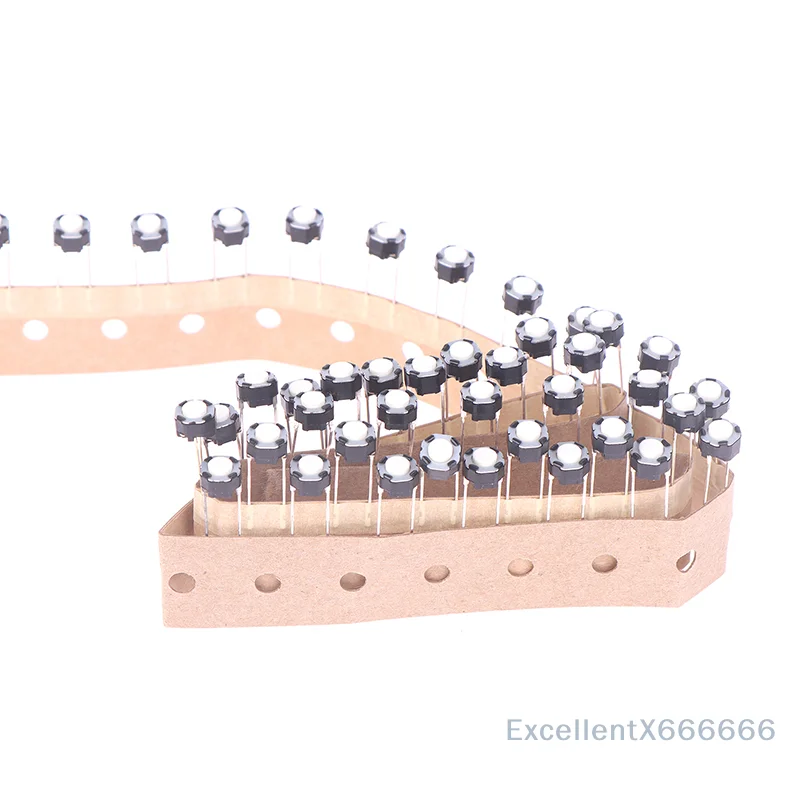 50x DSG1117 Black Tactile Switch for DJ Play Button in CDJ2000 CDJ900 CDJ400 CDJ-2000NXS Systems