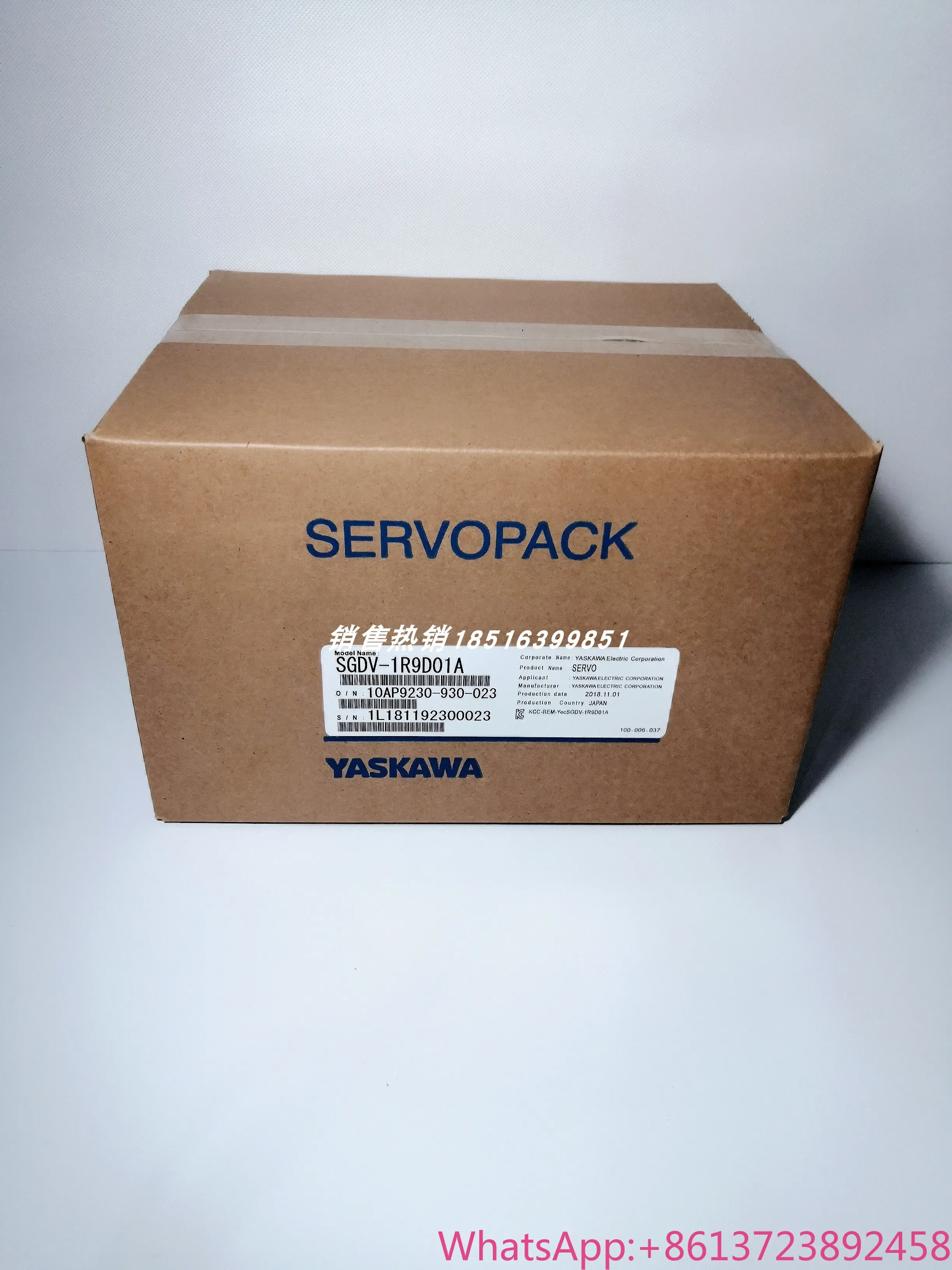 

2025 SGDV-1R9D01A/SGDV-1R9D11A/SGDV-1R9D11A02000 Yaskawa Drive New