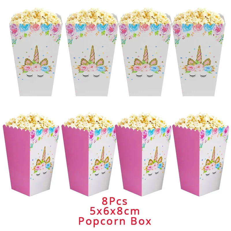 Nairobi Orn Party Supplies, Popcorn Box, Cookie Gift Bag, Baby Shower Decoration