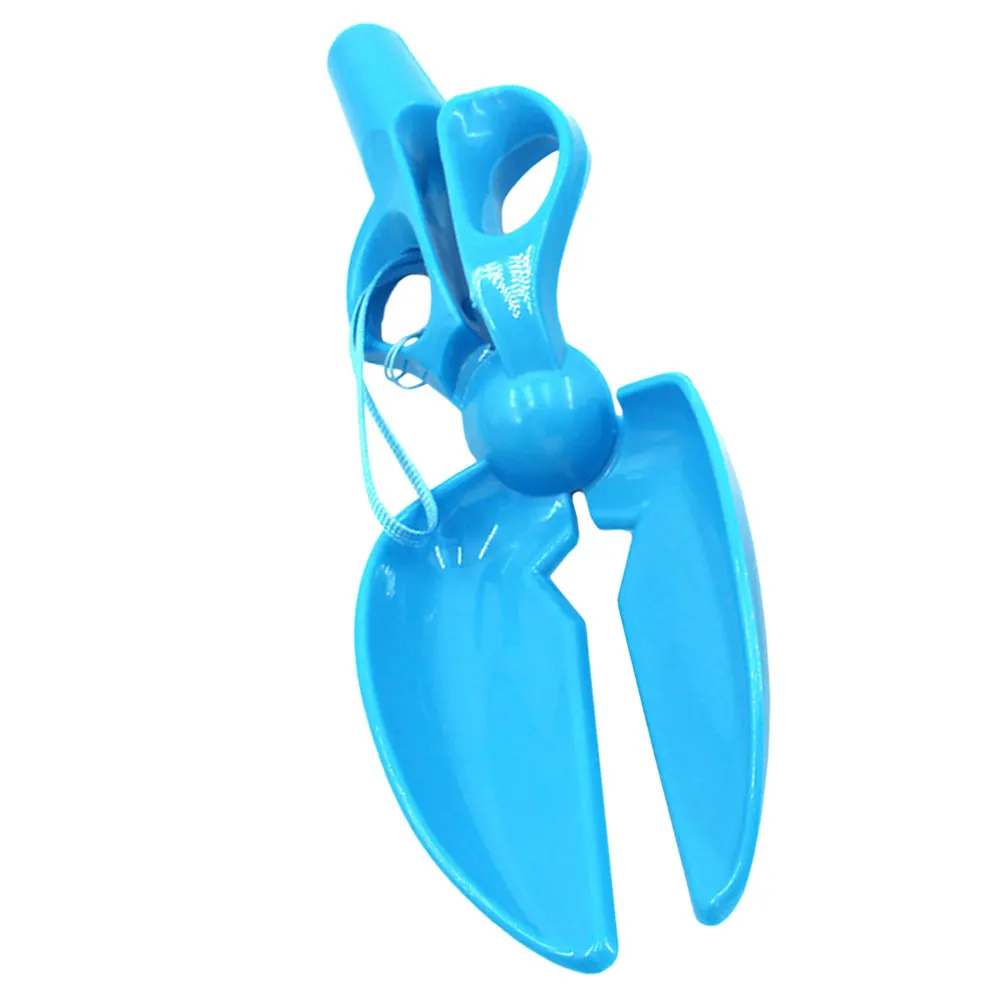 

Plastic Dog Poop Scooper Scissor Clamp Type Yard Cleaner Wear Resistant Litter Picker for Large Dogs Random Color One Pc Pet