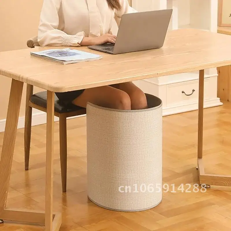 

Warm Electric Feet Heater Winter Cushion Portable Adjustable Thermostat Foot Home Office Heated Feet Leg Folding Warmer For