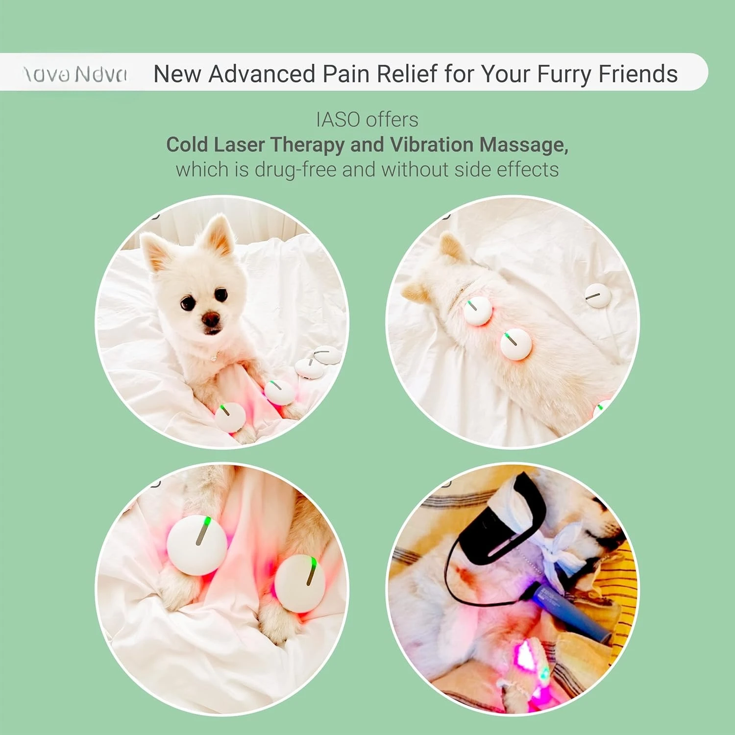 Rotlichttherapiegerät und Massagegerät – FDA-geregistreierte Kaltlaser (nicht LED) Schmerzlinderung für Rücken, Fuß, Nacken, Schultern, heißer Verkauf