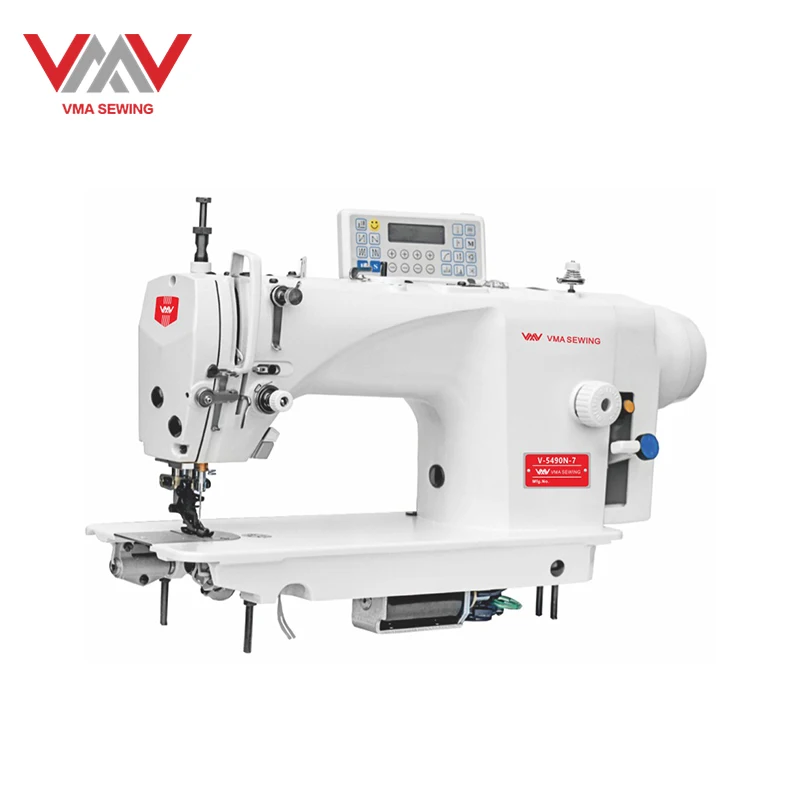 

VMA Industrial Needle Computer Controlled Lockstitch Typical Sewing Machine With Upper Differential Device