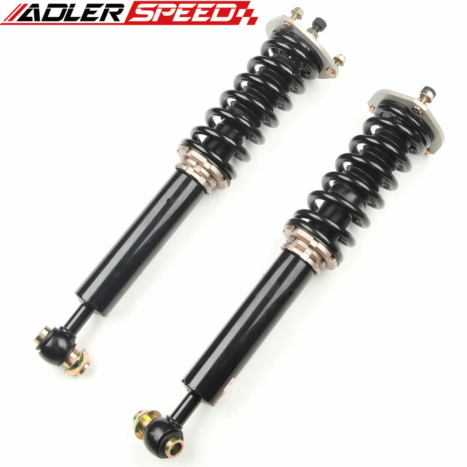 S+ For 11-16 BMW F10 528i 530i 535i 550i RWD ADLERSPEED 18 Way Coilovers Kit Adj. Damper Shock