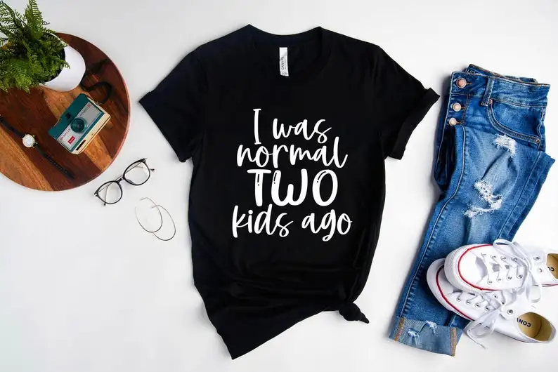 

Funny Mothers Day Shirt for Mom, Mothers Day Gift I Was Normal Kids Ago Tshirt, Mom Life Gift for Streetwear y2k Drop Shipping