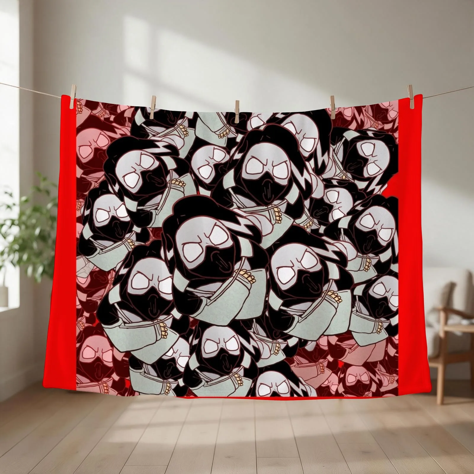 BNHA! Twice yeeted Throw Blanket couch cozy soft plush fuzzy picnic outdoor blanket