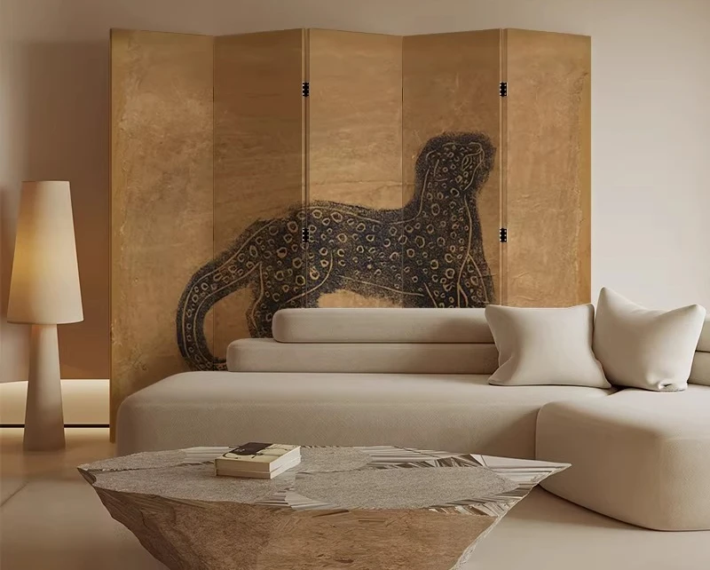 Changyu Qianbao screen partition modern simple bedroom cover home foldable mobile folding screen
