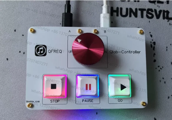 NUEVO Controlador Compatible con Dos Computadoras A QLAB Hirrender P1 SSP Itunes KUGOU Foobar2000