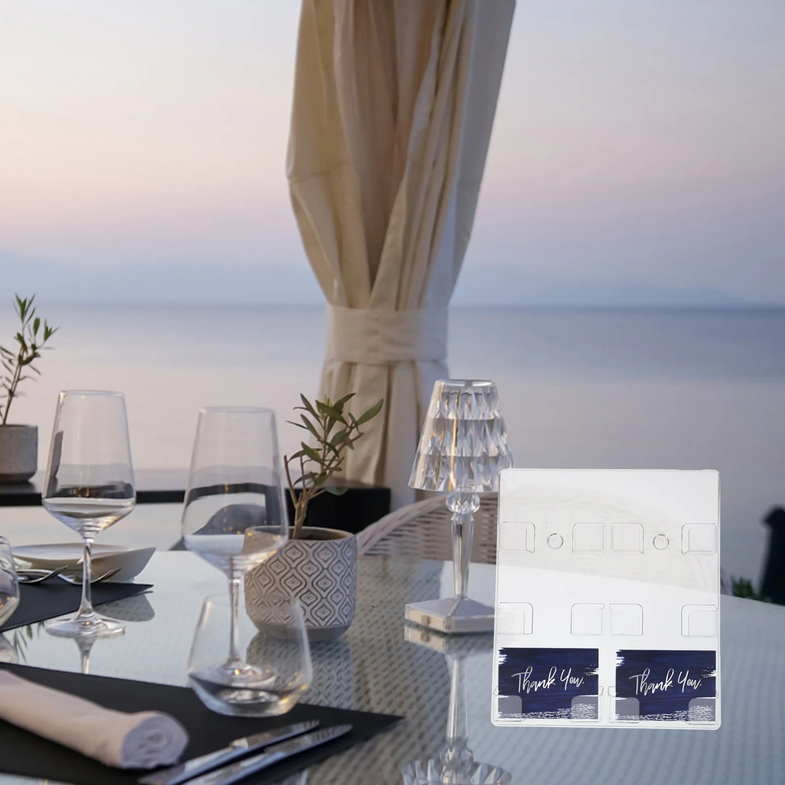 Visitenkartenhalter Desktop Kartenaufbewahrung Ständer Kartenhalter Kartenständer