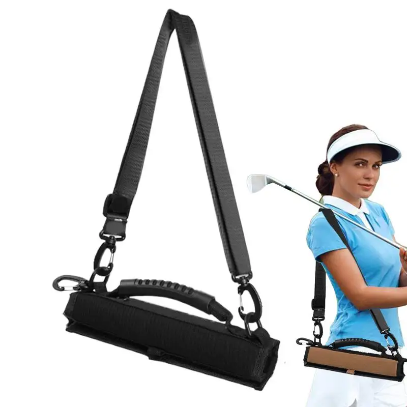 

Golf Bags Men Bag Mini Lightweight Carrier Bag Carry Driving Range Golf Training Case With Adjustable Shoulder Strap