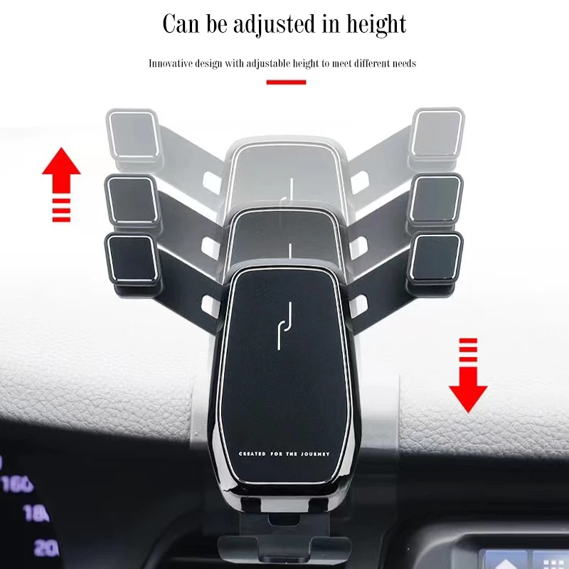 Car Mobile Phone Holder for Nissan Qashqai J11 2008-2022 Smartphone Mount Car Styling Bracket GPS Stand Rotatable Support