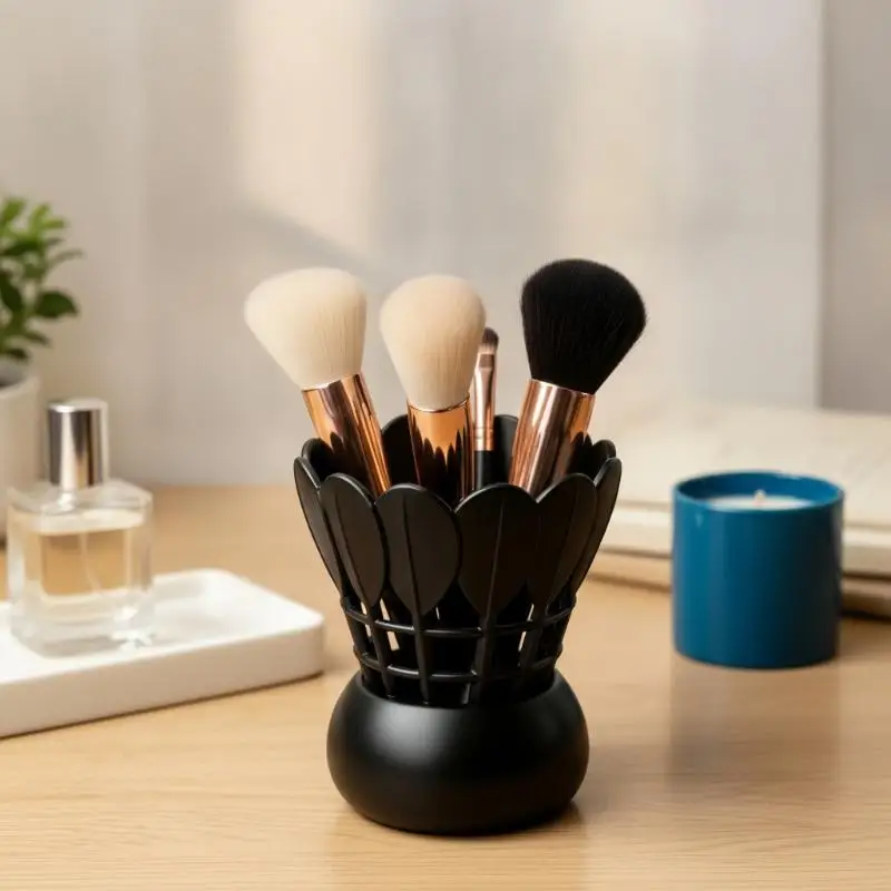3D Printed Badminton Shuttlecock Pen Holder Creative Stationery Box For Office Home Decor