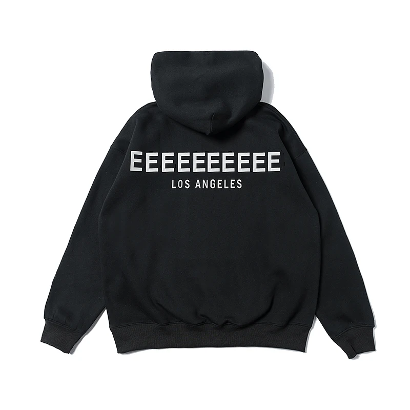 

2020 Vintage 3M Letter Logo Printed Sweatshirts Women Men Hoodies Los Angeles Hiphop Streetwear Men Hoodie Terry Fabric