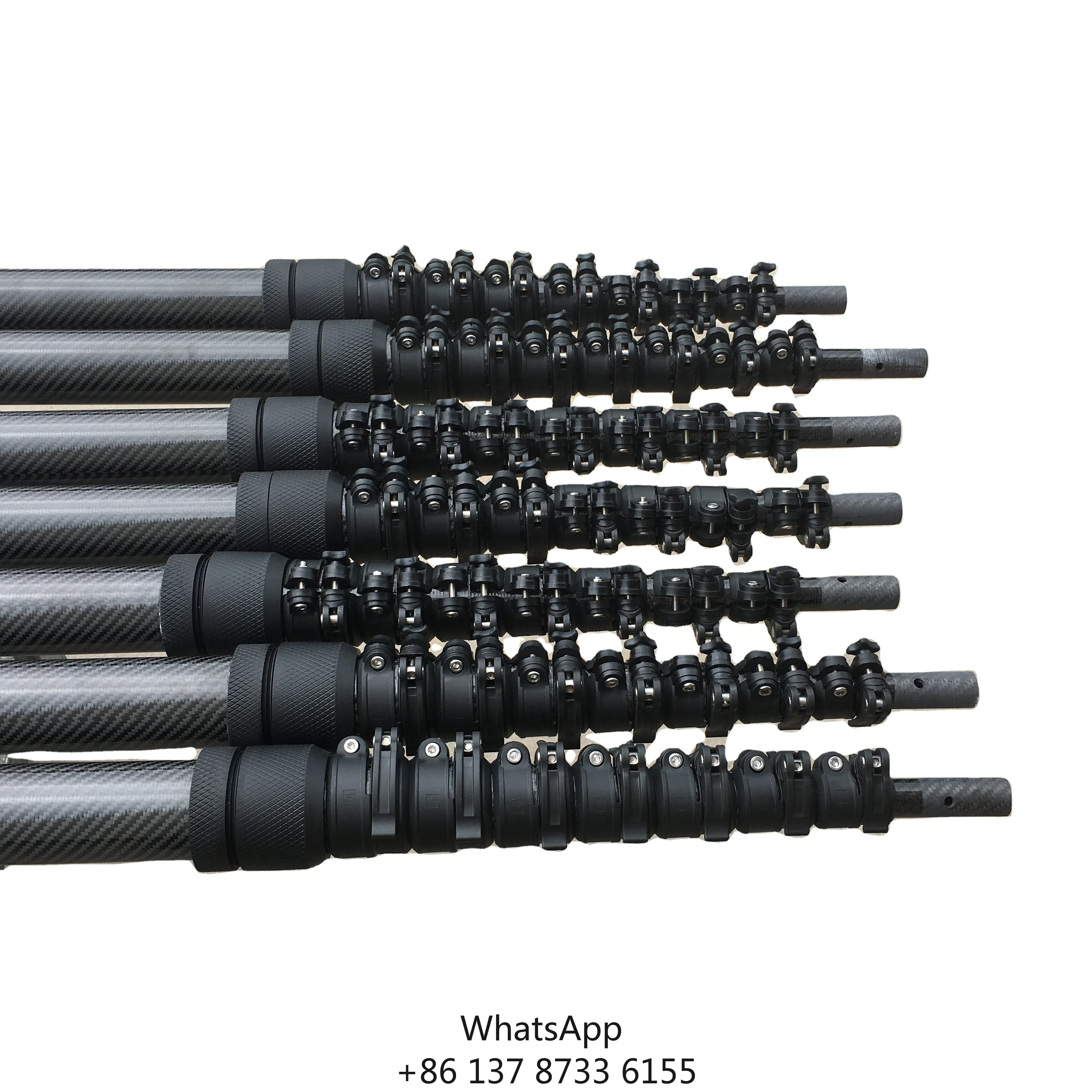 Telescope Pole Telescopic Carbon Fibre Pole Cleaning Products For Household