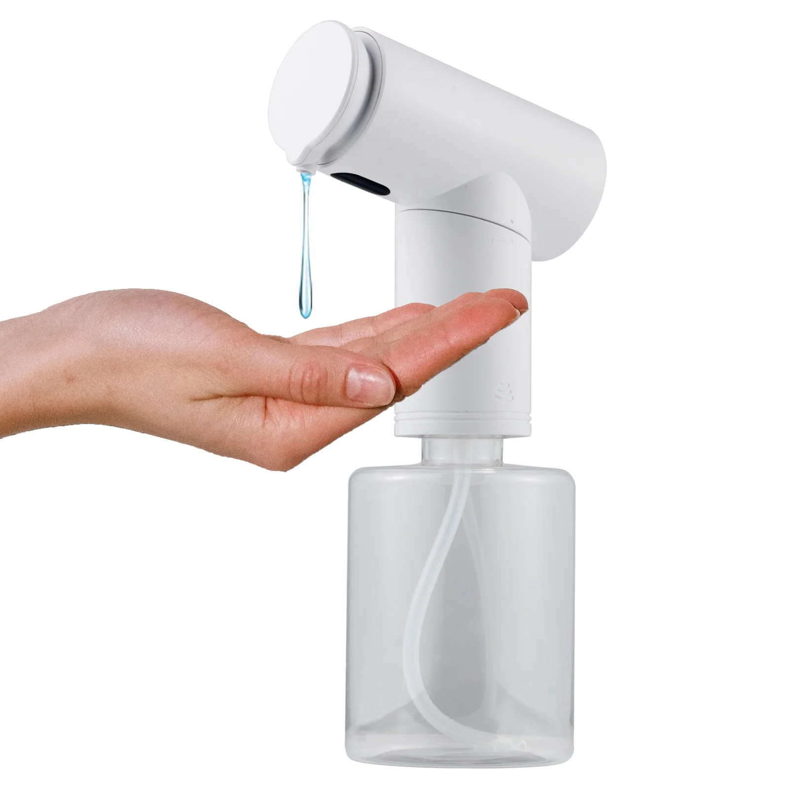 Factory Hot Sale Hospital Electric Infrared Hand Sanitizer Touch Free Spray Dispenser Soap Table On Stand At Good Price