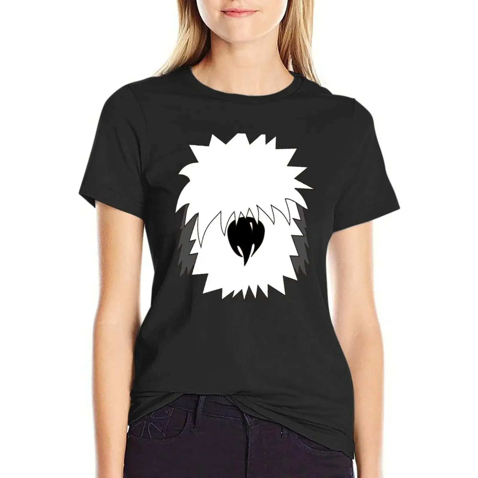 

Shaggy Dog T-Shirt blanks tops summer tops Short sleeve tee Women t-shirts