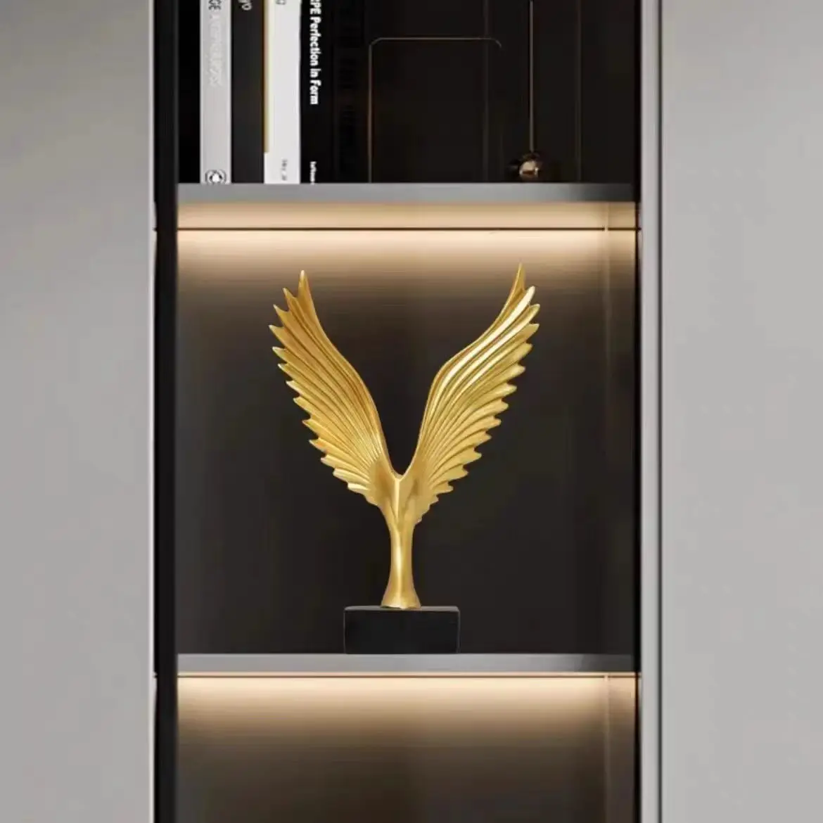 

High-end Wine Cabinet Decorations Light Luxury Living Room Glass Display Home Soft Furnishings Housewarming Gift