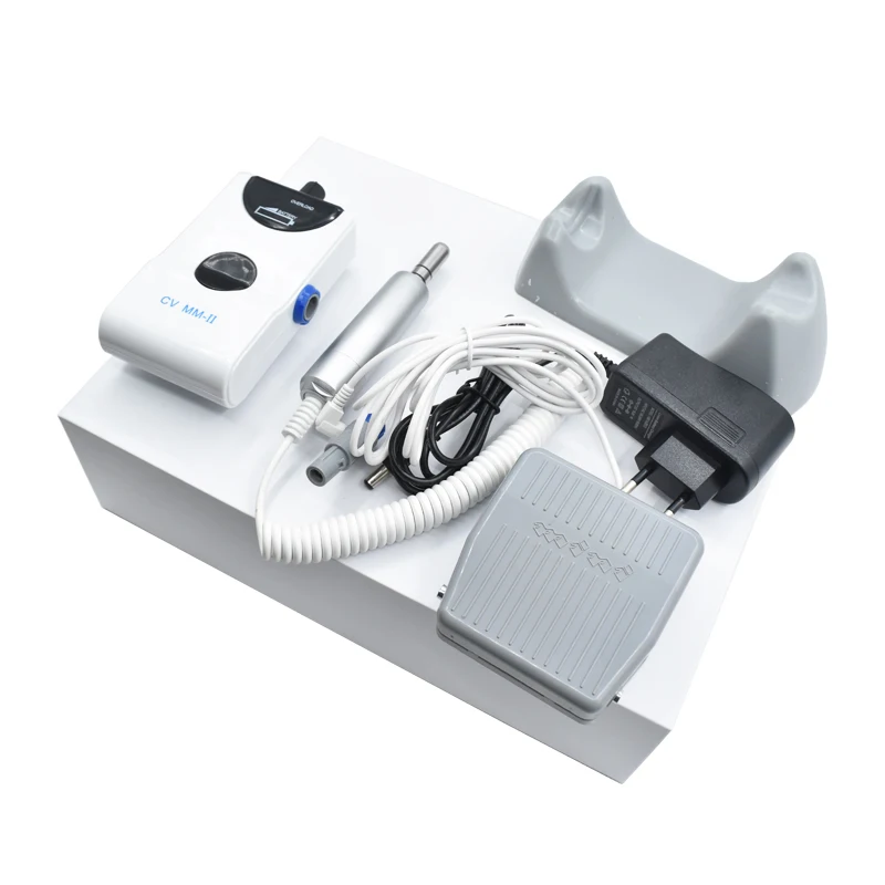 Portable Dental Mini Electric Micro Motor 37000RPM Brushless Micromotor Polisher Dental Lab