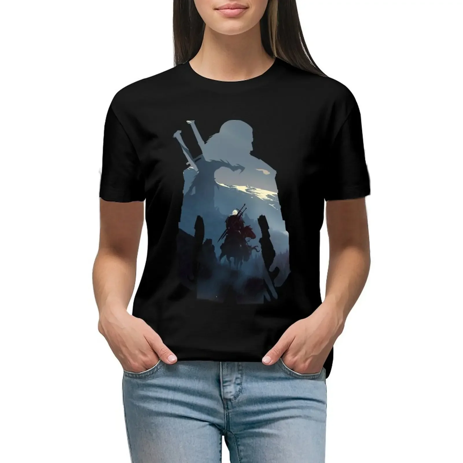 

The Wild Hunt T-Shirt blacks shirts graphic tees aesthetic clothes tees oversized workout shirts for Women