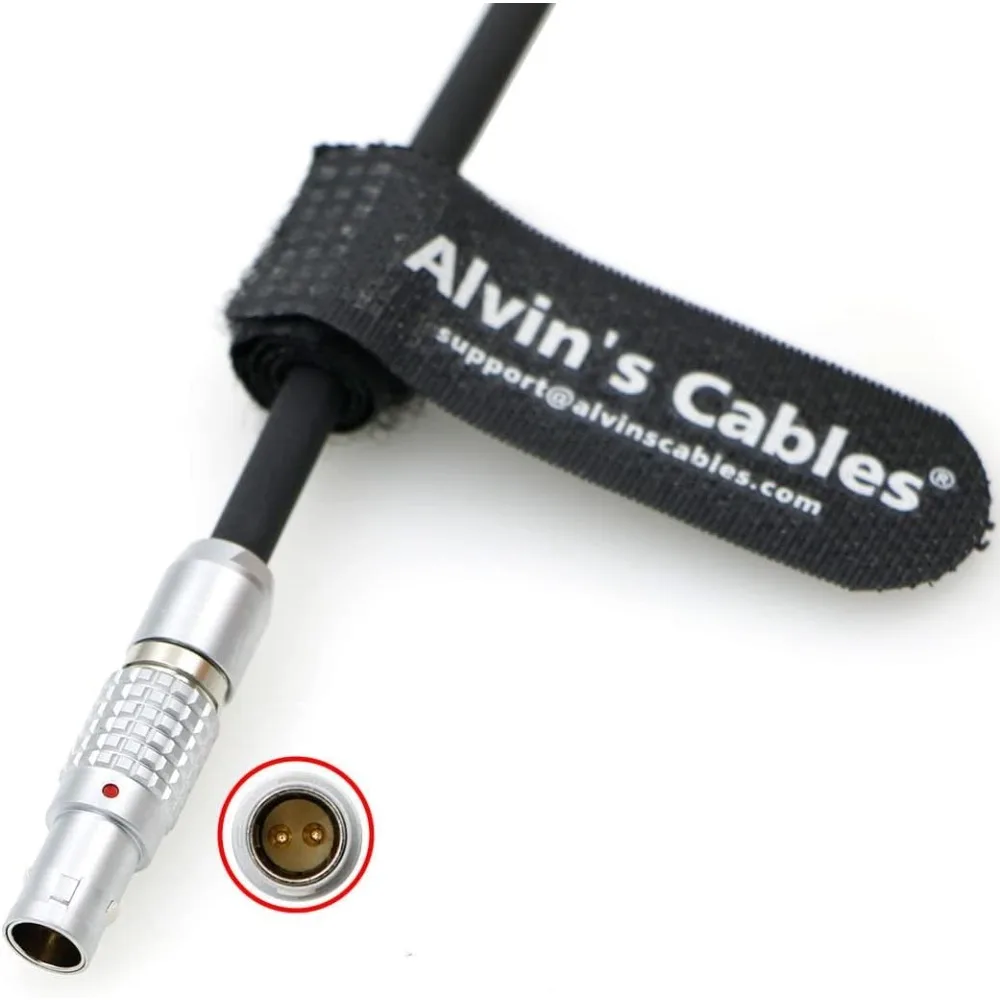 Alvin's Cables 0B 2-Pin Male to Female Extension Cable for MOVI Pro 91cm| 35.8inches