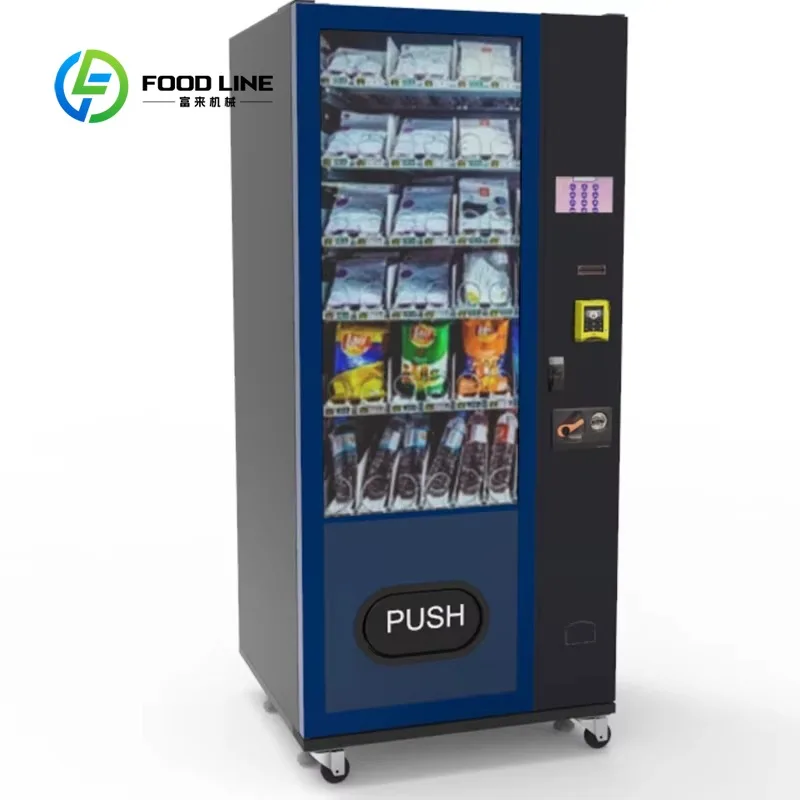 

24-Hour Food and Beverage Combination Vending Machine Snack and Beverage Vending Machine Business Ideas