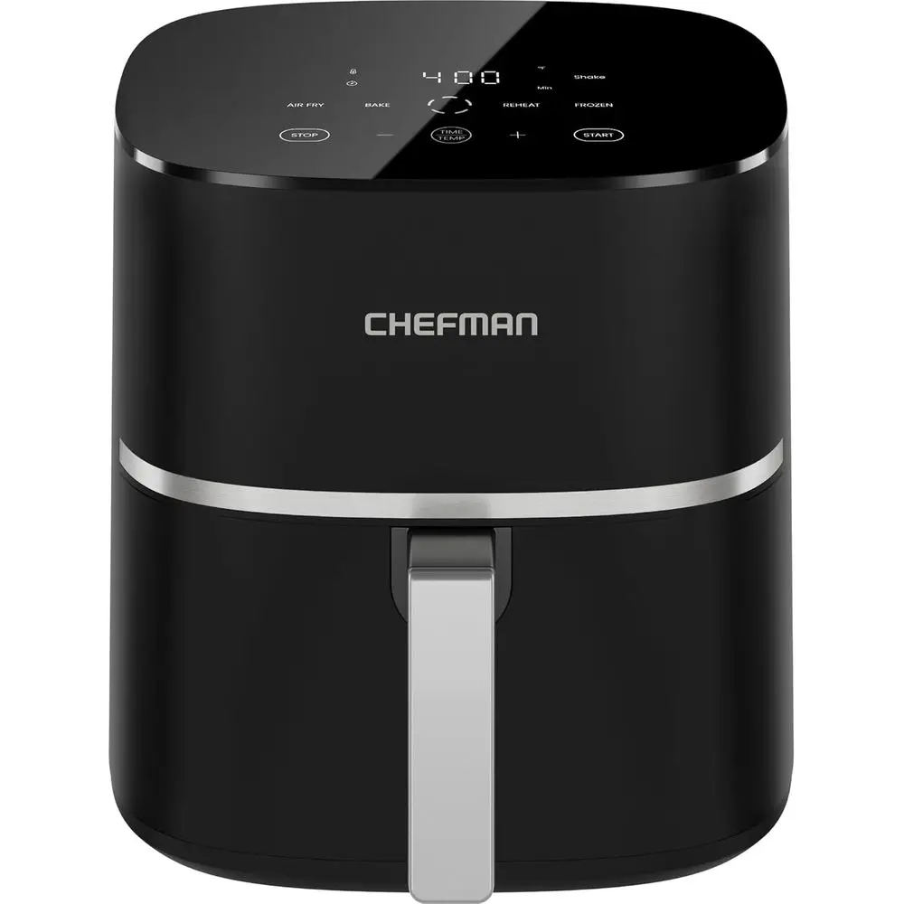 

4-in-1 5-Quart Air Fryer: Roast, Bake, Reheat Chicken, Veggies & More with Digital Controls, Dishwasher Safe