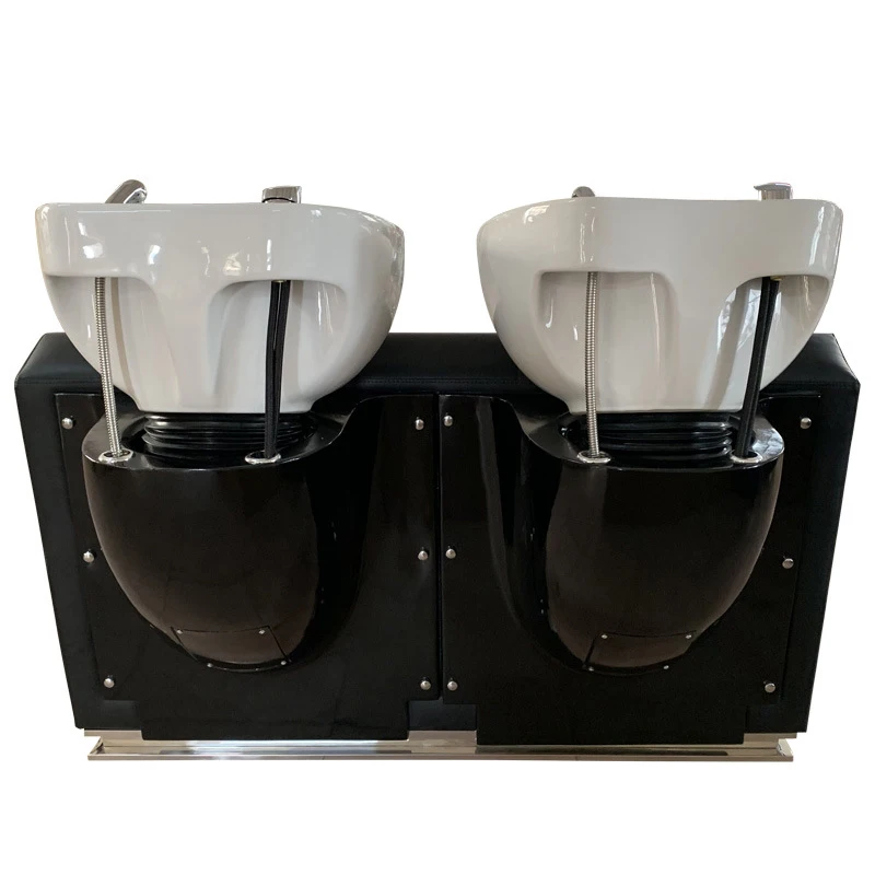 Semi-Reclining Shampoo Bed Salons, Popular In Online Hairdressing Shops, Ceramic Combination, Hair Salo