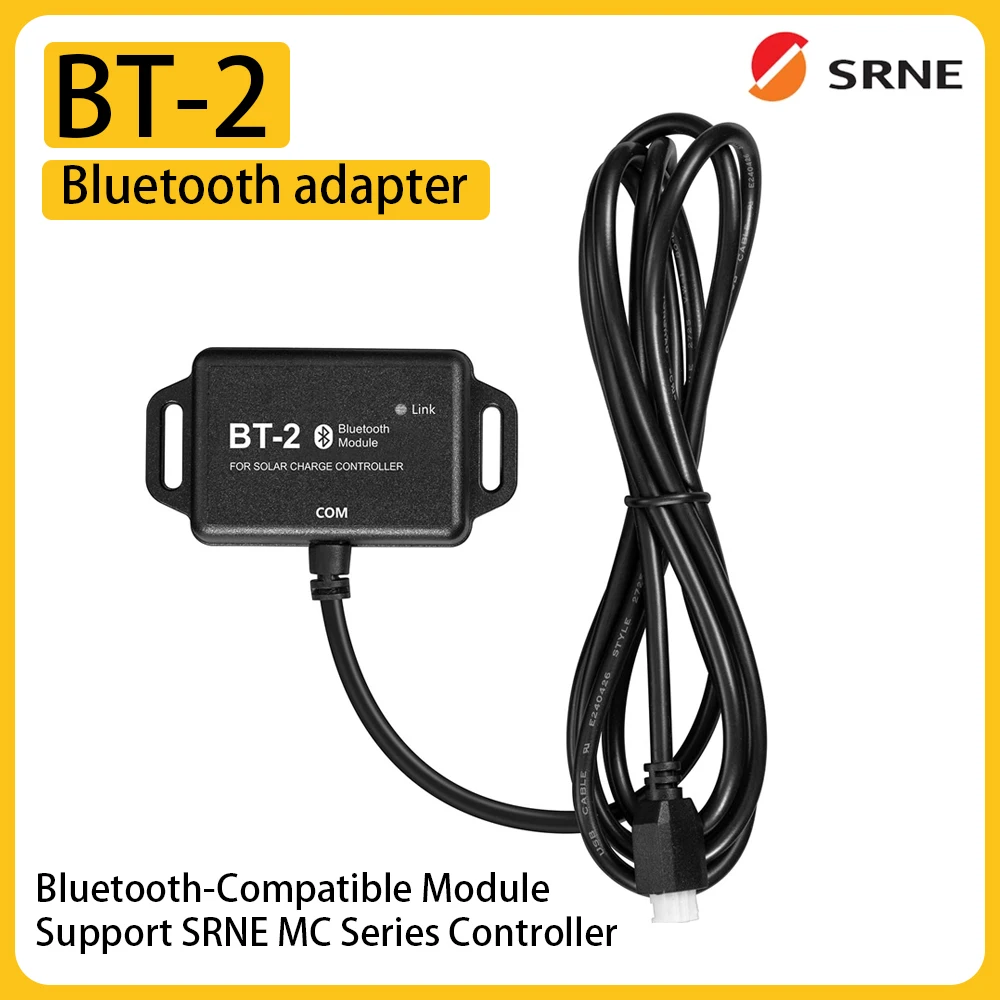 SRNE BT-2 Solar Controller with Extended BluetoothCommunication Function for SRNE MC Series SolarCharger Controllers